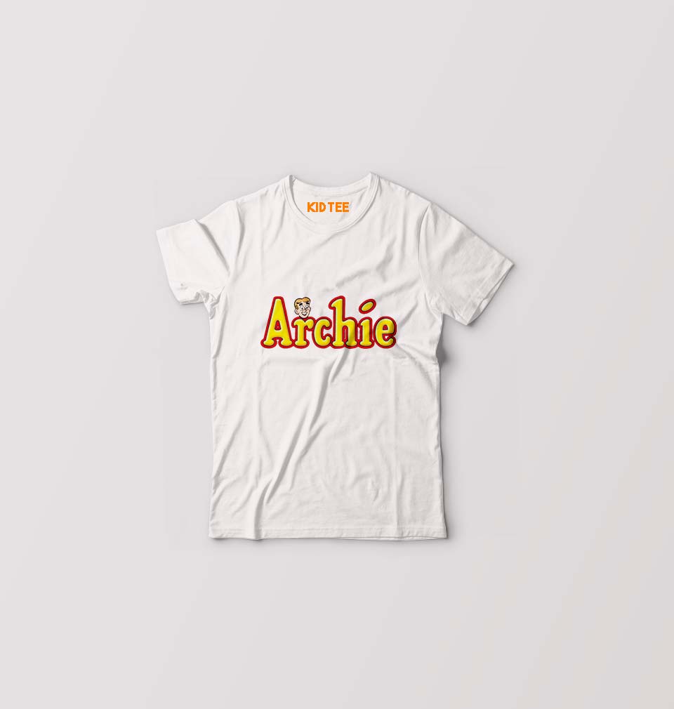 Archie T-Shirt for Boy/Girl-White-Ektarfa.online