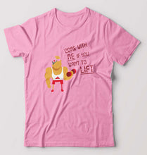 Load image into Gallery viewer, Gym T-Shirt for Men-Light Baby Pink-Ektarfa.online
