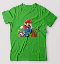 Load image into Gallery viewer, Mario T-Shirt for Men-flag green-Ektarfa.online
