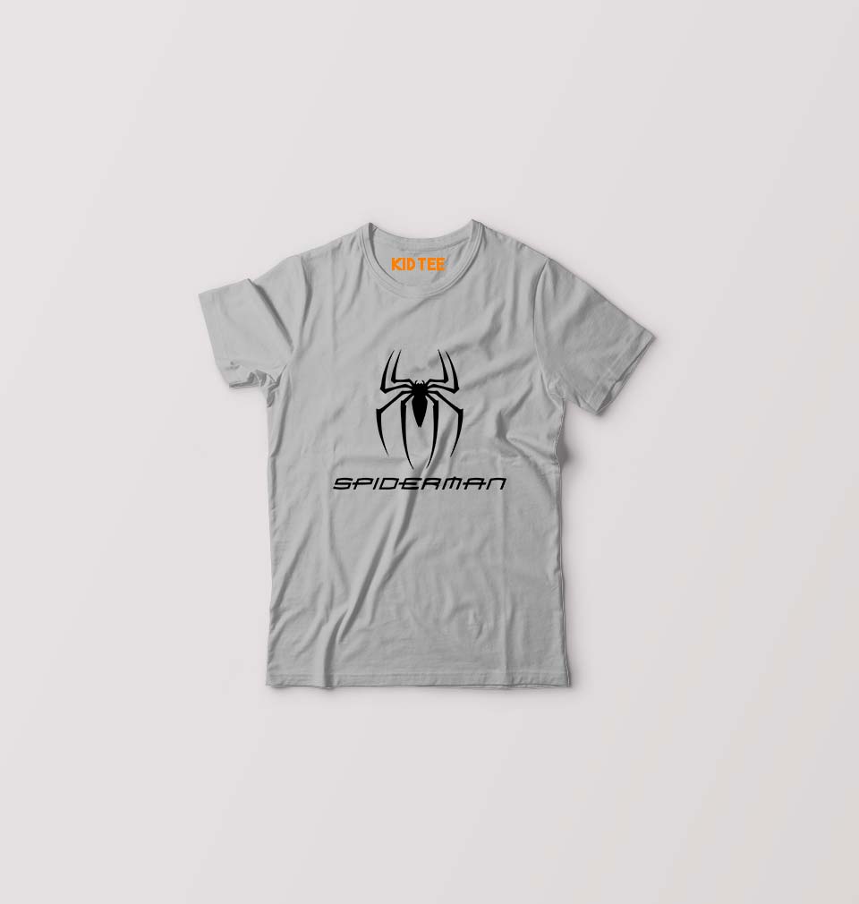 Spiderman Kids T-Shirt for Boy/Girl-Grey-Ektarfa.online