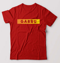 Load image into Gallery viewer, Gabru T-Shirt for Men-Red-Ektarfa.online
