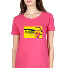 Load image into Gallery viewer, Conor McGregor UFC MMA T-Shirt for Women-Pink-Ektarfa.online
