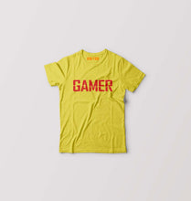 Load image into Gallery viewer, Gamer Kids T-Shirt for Boy/Girl-Yellow-Ektarfa.online

