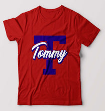 Load image into Gallery viewer, Varsity Tommy T-Shirt for Men-Red-Ektarfa.online
