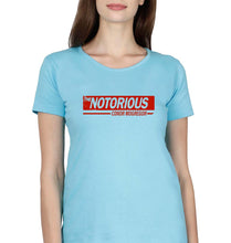 Load image into Gallery viewer, Conor McGregor UFC T-Shirt for Women-Light Blue-Ektarfa.online
