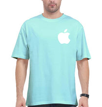 Load image into Gallery viewer, Apple Oversized T-Shirt for Men-Mint-Ektarfa.online
