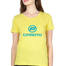 Load image into Gallery viewer, CFMoto T-Shirt for Women-Yellow-Ektarfa.online

