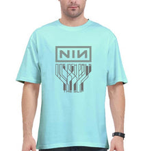 Load image into Gallery viewer, Nine Inch Nails Oversized T-Shirt for Men-Mint-Ektarfa.online
