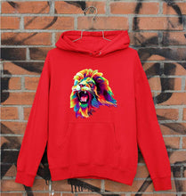 Load image into Gallery viewer, Lion Unisex Hoodie for Men/Women-Red-Ektarfa.online
