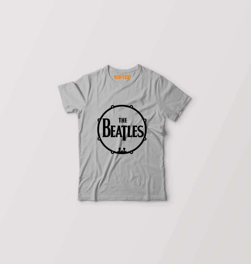 Beatles Kids T-Shirt for Boy/Girl-Grey-Ektarfa.online