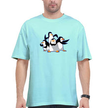 Load image into Gallery viewer, Penguins of Madagascar Oversized T-Shirt for Men-Mint-Ektarfa.online
