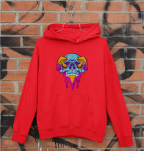 Load image into Gallery viewer, Trippy Psychedelic Skull Unisex Hoodie for Men/Women-Red-Ektarfa.online
