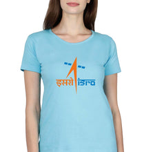 Load image into Gallery viewer, Isro T-Shirt for Women-Light Blue-Ektarfa.online
