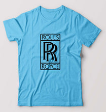 Load image into Gallery viewer, Rolls Royce T-Shirt for Men-Light Blue-Ektarfa.online
