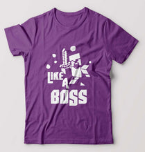 Load image into Gallery viewer, Minecraft T-Shirt for Men-Purple-Ektarfa.online
