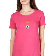 Load image into Gallery viewer, Germany Football T-Shirt for Women-Pink-Ektarfa.online
