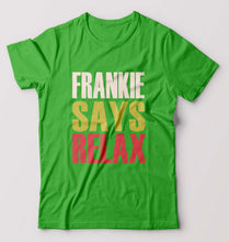 Load image into Gallery viewer, Frankie Says Relax Friends T-Shirt for Men-flag green-Ektarfa.online
