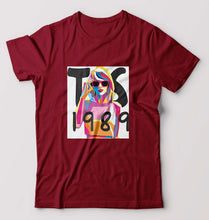 Load image into Gallery viewer, Taylor Swift T-Shirt for Men-Maroon-Ektarfa.online
