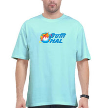 Load image into Gallery viewer, Hindustan Aeronautics Limited (HAL) Oversized T-Shirt for Men-Mint-Ektarfa.online
