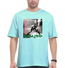 Load image into Gallery viewer, London Calling Oversized T-Shirt for Men-Mint-Ektarfa.online
