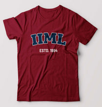 Load image into Gallery viewer, IIM Lucknow T-Shirt for Men-Maroon-Ektarfa.online
