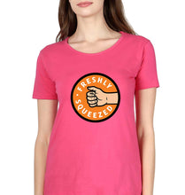 Load image into Gallery viewer, Orange Cassidy - Freshly Squeezed T-Shirt for Women-Pink-Ektarfa.online
