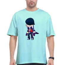 Load image into Gallery viewer, Edgar Brawl Starts Oversized T-Shirt for Men-Mint-Ektarfa.online
