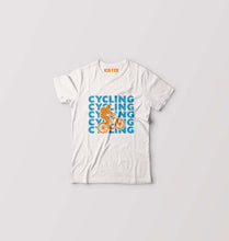 Load image into Gallery viewer, Cycling Kids T-Shirt for Boy/Girl-White-Ektarfa.online
