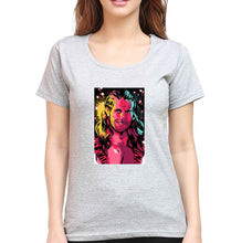 Load image into Gallery viewer, Shawn Michaels - Heartbreak Kid (HBK) (WWE) T-Shirt for Women-Grey Melange-Ektarfa.online
