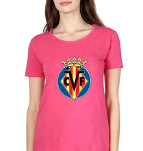 Load image into Gallery viewer, Villarreal T-Shirt for Women-Pink-Ektarfa.online
