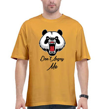 Load image into Gallery viewer, Angry Bear Oversized T-Shirt for Men-Golden Yellow-Ektarfa.online
