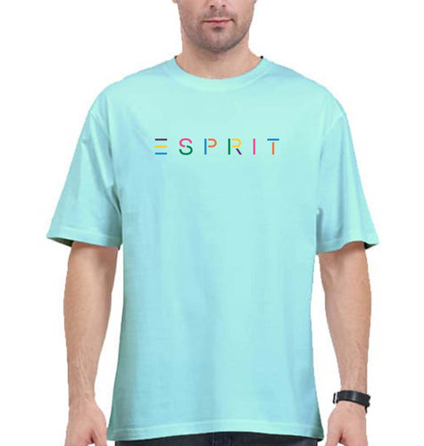 Esprit Oversized T-Shirt for Men-Mint-Ektarfa.online