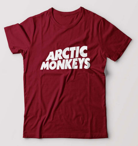 Arctic Monkeys T-Shirt for Men-Maroon-Ektarfa.online