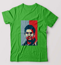 Load image into Gallery viewer, Sachin Tendulkar T-Shirt for Men-flag green-Ektarfa.online

