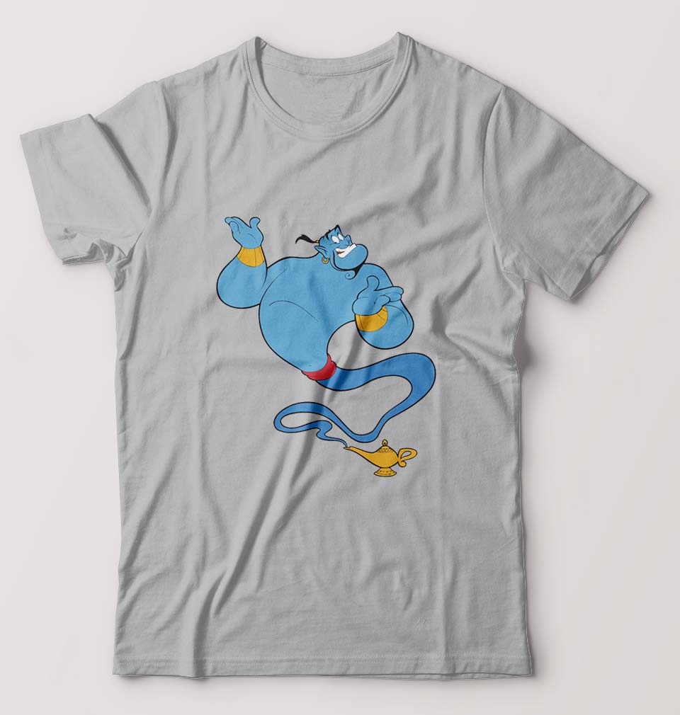 Aladdin Genie(Jinn) T-Shirt for Men-Grey Melange-Ektarfa.online
