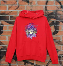 Load image into Gallery viewer, Psychedelic Lion Unisex Hoodie for Men/Women-Red-Ektarfa.online

