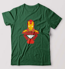 Load image into Gallery viewer, Iron Man T-Shirt for Men-Bottle Green-Ektarfa.online
