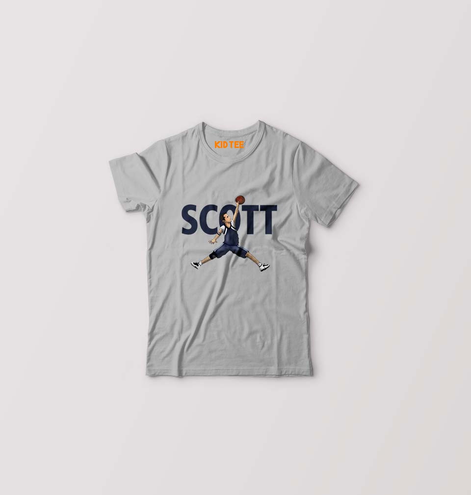 Michael Scott Kids T-Shirt for Boy/Girl-Grey-Ektarfa.online