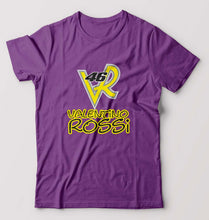 Load image into Gallery viewer, Valentino Rossi(VR 46) T-Shirt for Men-Purple-Ektarfa.online

