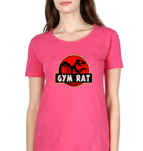 Load image into Gallery viewer, Gym Rat T-Shirt for Women-Pink-Ektarfa.online
