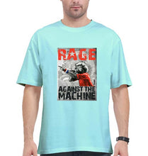 Load image into Gallery viewer, Rage Against The Machine Oversized T-Shirt for Men-Mint-Ektarfa.online
