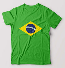 Load image into Gallery viewer, Brazil T-Shirt for Men-flag green-Ektarfa.online

