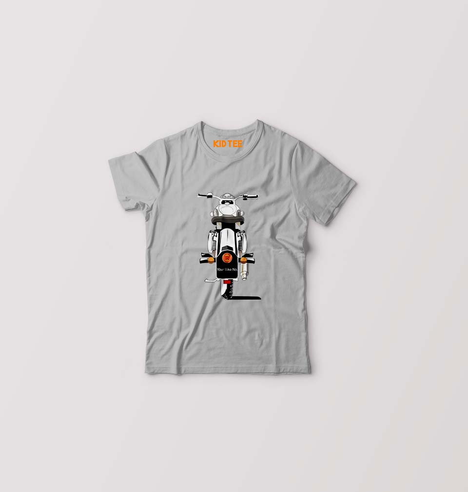 Bullet With Number Kids T-Shirt for Boy/Girl-Grey-Ektarfa.online