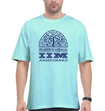Load image into Gallery viewer, IIM Ahmedabad Oversized T-Shirt for Men-Mint-Ektarfa.online
