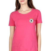 Load image into Gallery viewer, Germany Football T-Shirt for Women-Pink-Ektarfa.online
