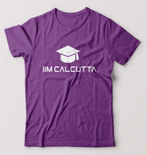 Load image into Gallery viewer, IIM C Calcutta T-Shirt for Men-Purple-Ektarfa.online
