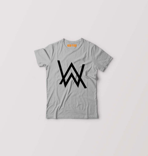 Alan Walker Kids T-Shirt for Boy/Girl-Grey-Ektarfa.online
