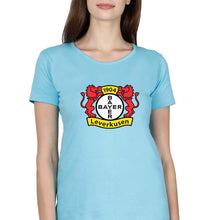 Load image into Gallery viewer, Leverkusen T-Shirt for Women-Light Blue-Ektarfa.online
