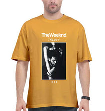 Load image into Gallery viewer, The Weeknd Trilogy Oversized T-Shirt for Men-Golden Yellow-Ektarfa.online
