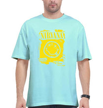 Load image into Gallery viewer, Nirvana Oversized T-Shirt for Men-Mint-Ektarfa.online
